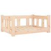 Vidaxl Dog Basket 65.5x50.5x28 cm Pine solide