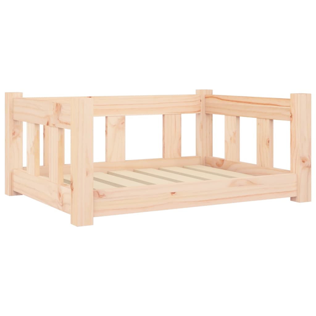 Vidaxl Dog Basket 65.5x50.5x28 cm Pine solide