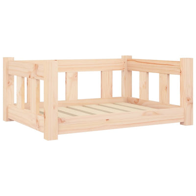 Vidaxl Dog Basket 65.5x50.5x28 cm Pine solide