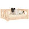 Vidaxl Dog Basket 65.5x50.5x28 cm Pine solide