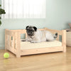 Vidaxl Dog Basket 65.5x50.5x28 cm Pine solide