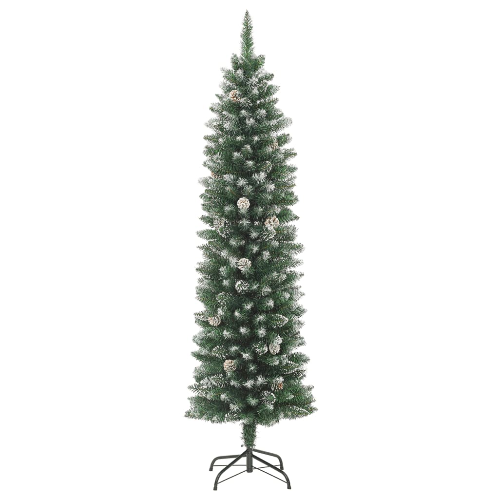 Vidaxl kunstkerstboom avec PVC standard de 120 cm étroitement