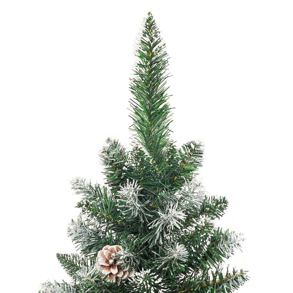 Vidaxl kunstkerstboom avec PVC standard de 120 cm étroitement