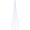 Vidaxl Flagôle arbre de Noël 310 LEDS BLANC CHARD 300 CM