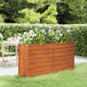 Vidaxl Planter surélevé 160x40x77 cm Corten Steel Rusty