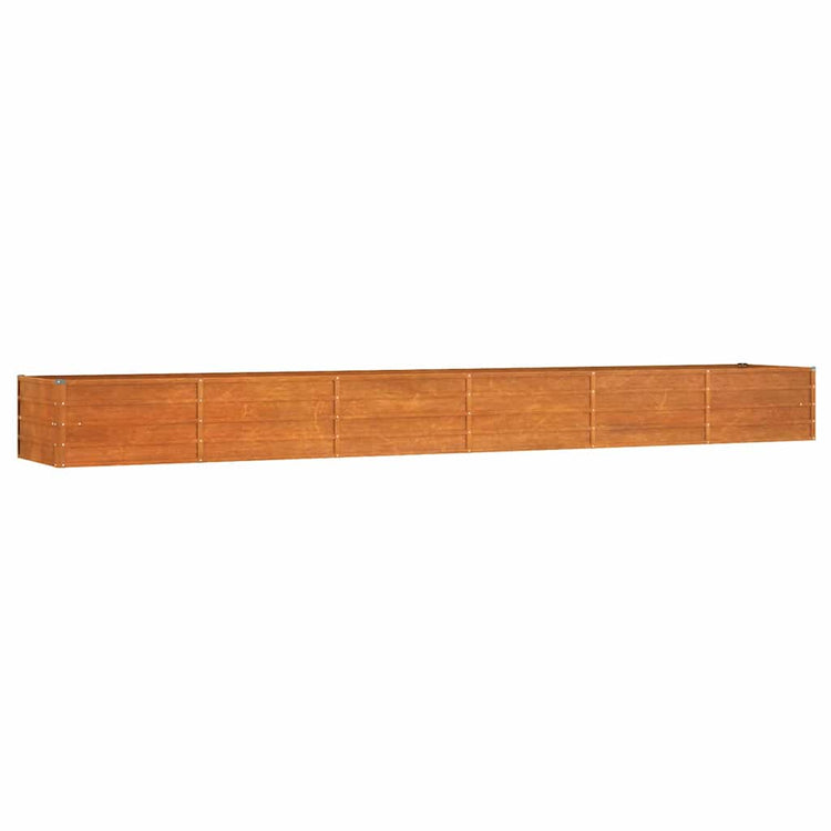 INSERT PLANTER VIDAXL 480X80X45 CM CORTEN STEPER RUSTY