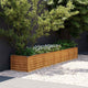 INSERT PLANTER VIDAXL 291X50X36 CM CORTENSTAAL