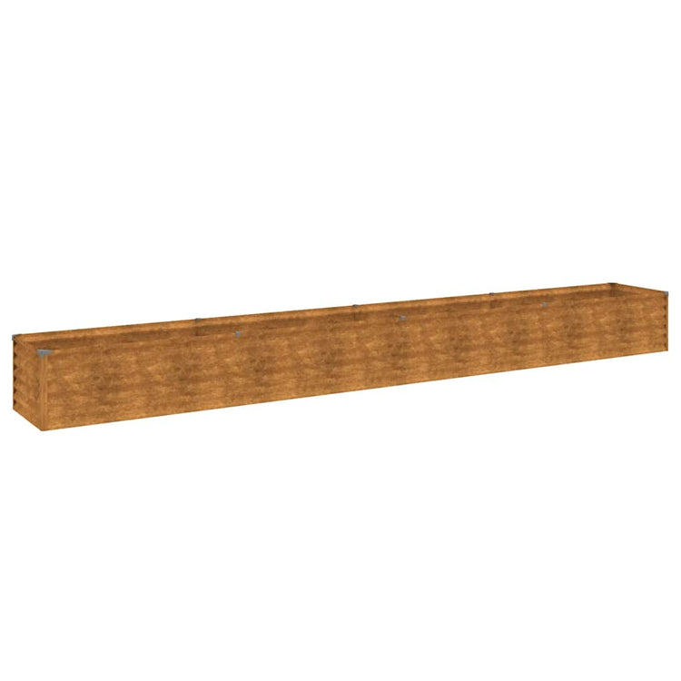 INSERT PLANTER VIDAXL 386X50X36 CM CORTENSTAAL