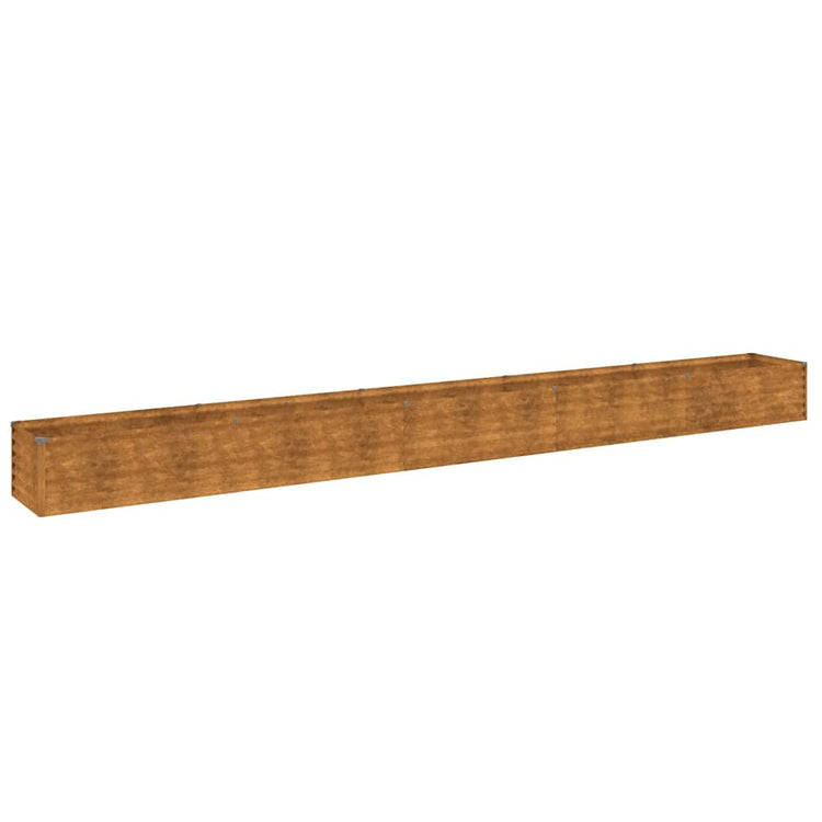 Vidaxx bac de jardin surélevé 482x50x36 cm acier corten