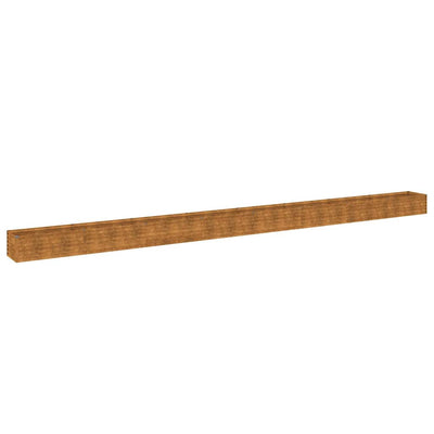 Vidaxl Planter a augmenté 770x50x36 cm Cortenstaal