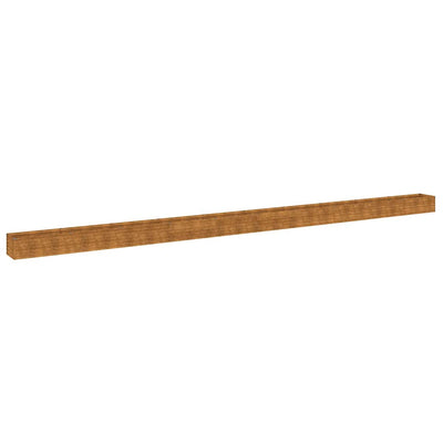 Vidaxl Planter élevé 960x50x36 cm Cortenstaal