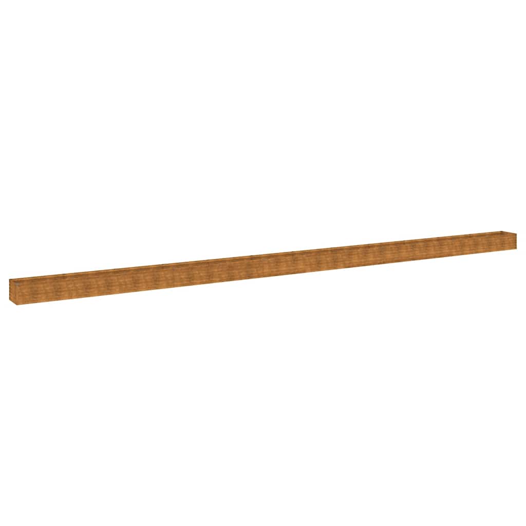 Vidaxl Planter élevé 1152x50x36 cm Cortenstaal