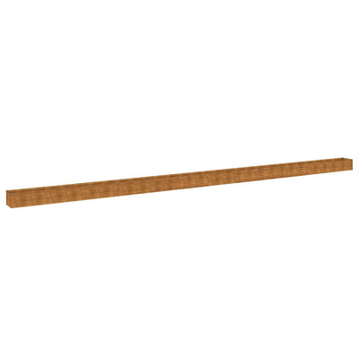 Vidaxl Planter élevé 1152x50x36 cm Cortenstaal