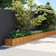 Vidaxl Planter élevé 1152x50x36 cm Cortenstaal