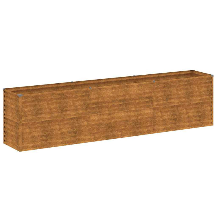 Vidaxl Planter a augmenté 291x50x69 cm Cortenstaal