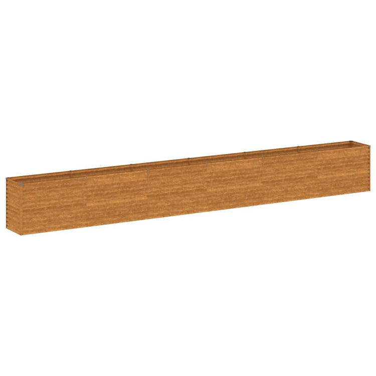 Vidaxl Planter a augmenté 578x50x69 cm Cortenstaal