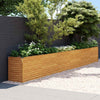 Vidaxl Planter a augmenté 578x50x69 cm Cortenstaal