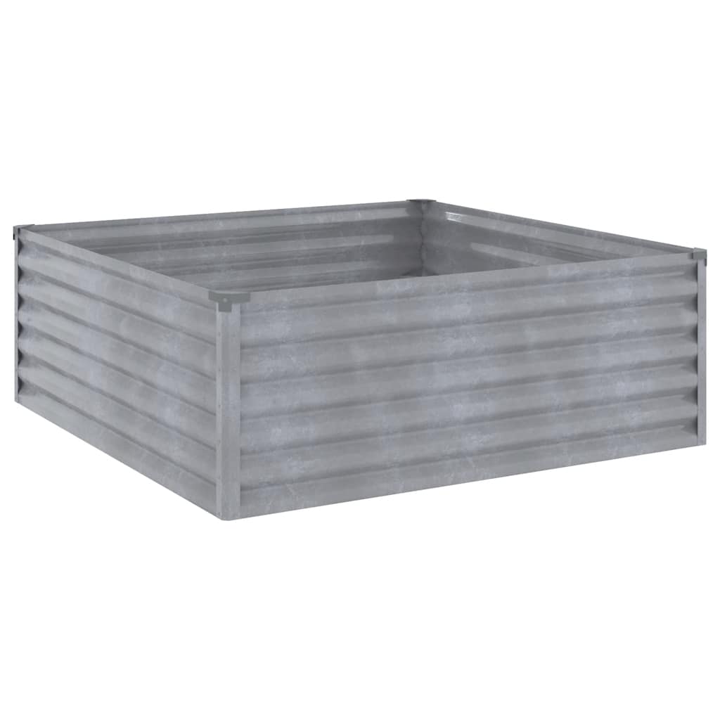 Vidaxl Planter élevé 100x100x36 cm Cortenstaal