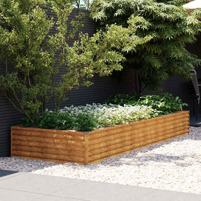 INSERT PLANTER VIDAXL 291X100X36 CM CORTENSTAAL