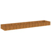 Vidaxl Planter a augmenté 482x100x36 cm Cortenstaal