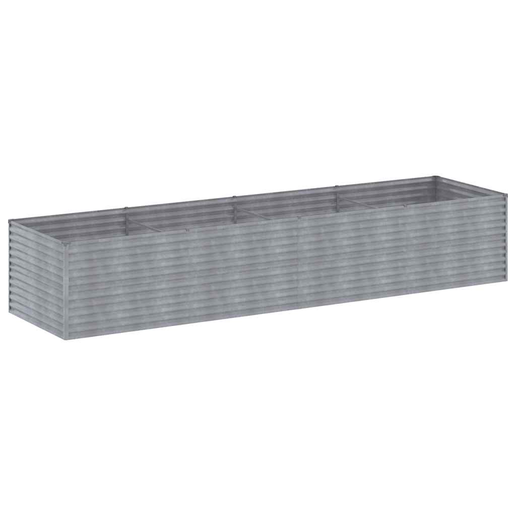 Vidaxl Planter a augmenté 386x100x69 cm Cortenstaal