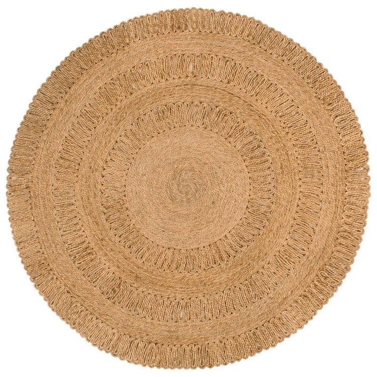 Tapis Vidaxl à environ 150 cm Jute tressée