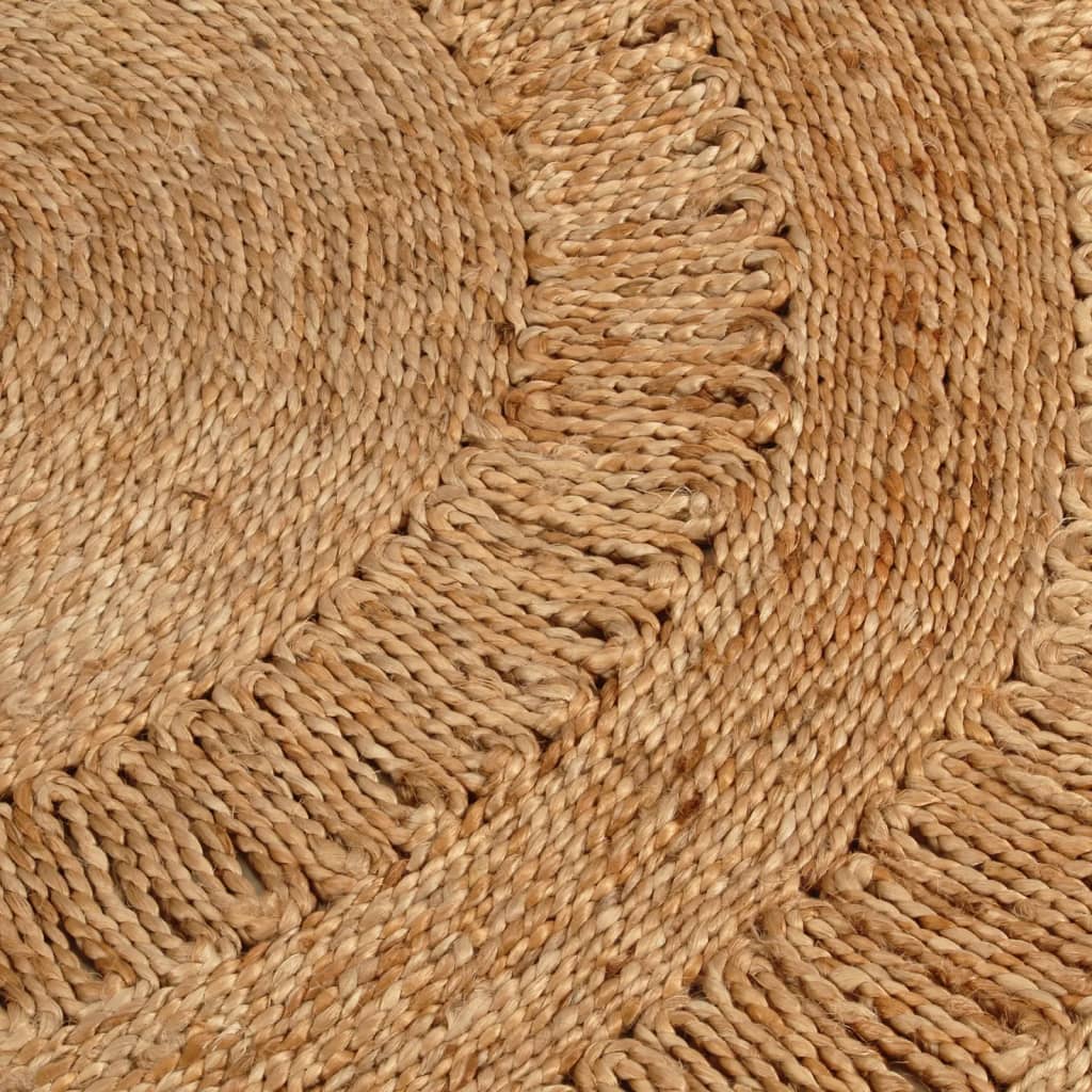 Tapis Vidaxl à environ 150 cm Jute tressée