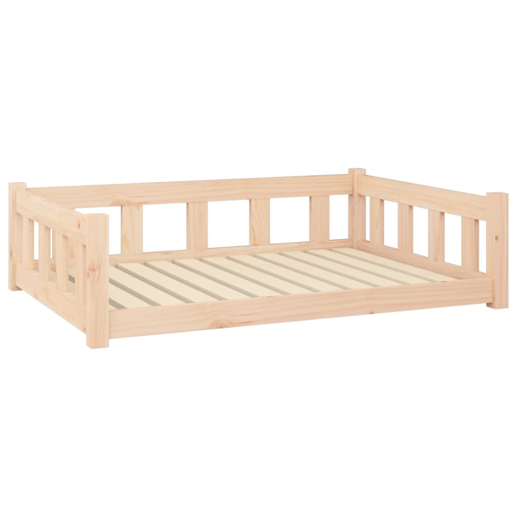 Vidaxl Dog Basket 105.5x75.5x28 cm Pine solide