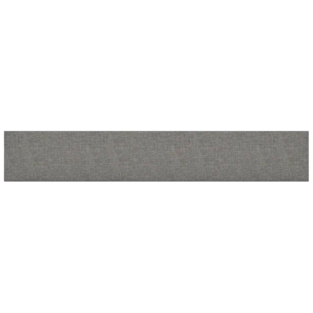 Panneaux muraux Vidaxl 12 ST 1,62 m² 90x15 cm Gris clair