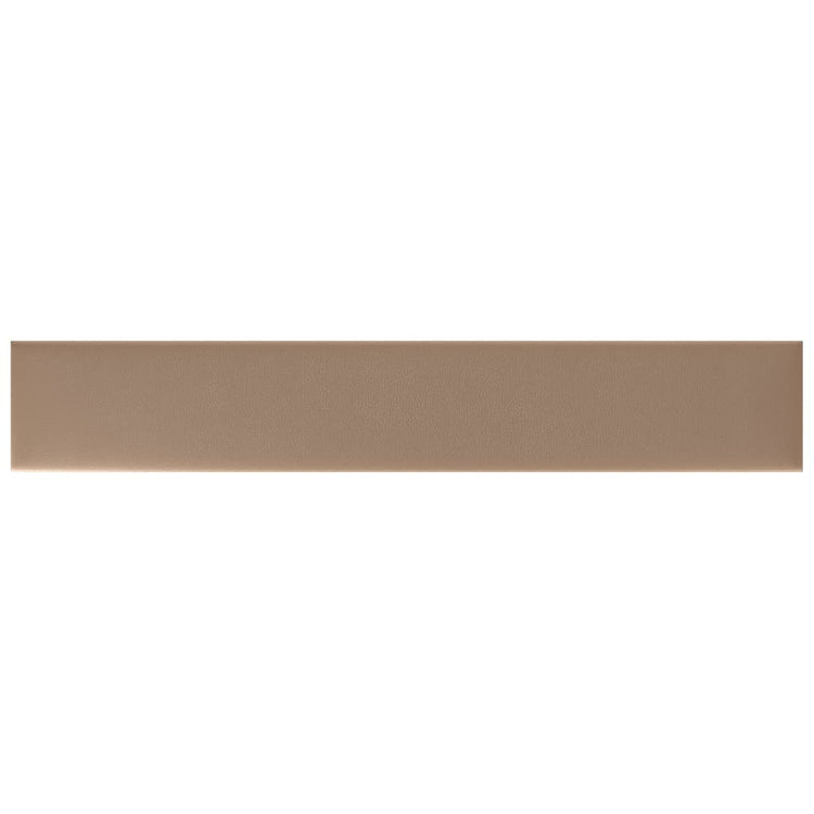 Panneaux muraux vidaxl 12 st 1,62 m² 90x15 cm en cuir art cappuccinocolide