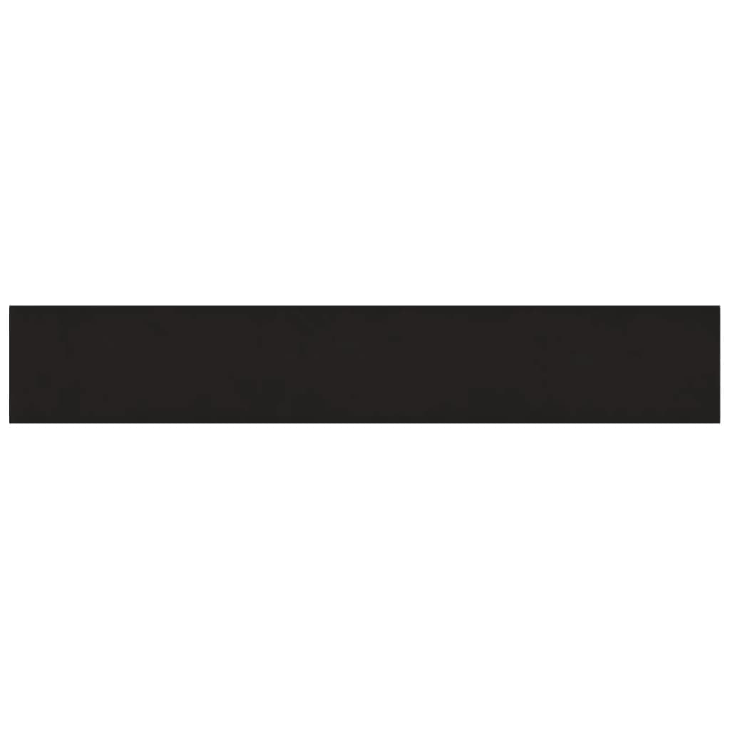 Panneaux muraux vidaxl 12 st 1,62 m² 90x15 cm en velours noir