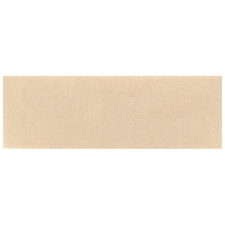 Panneaux muraux Vidaxl 12 ST 3,24 m² 90x30 cm Crème en tissu -Colore