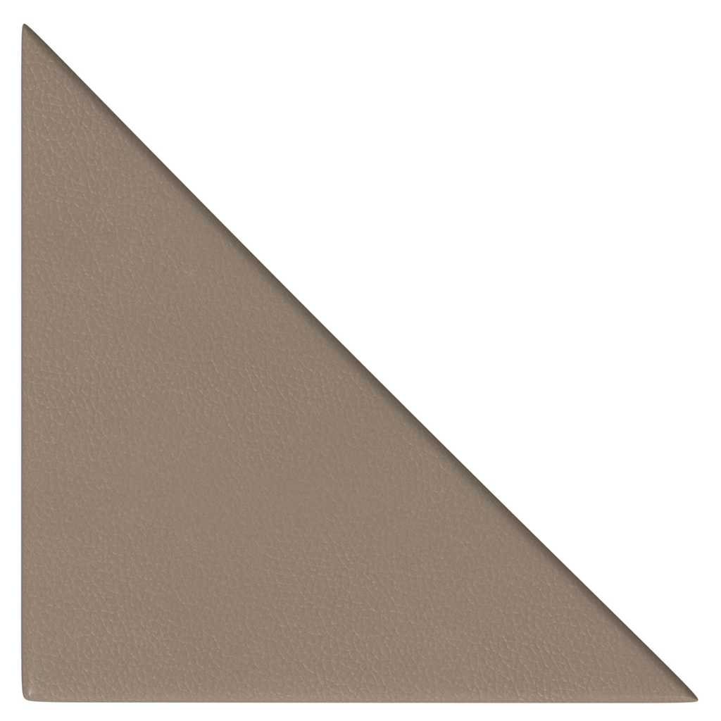 Panneaux muraux vidaxl 12 pcs 0,54 m² 30x30 cm en cuir art cappuccinocolide