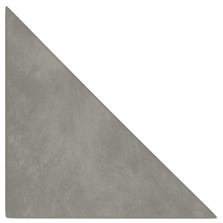 Panneaux muraux vidaxl 12 pcs 0,54 m² 30x30 cm en velours gris clair