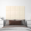 Panneaux muraux Vidaxl 12 ST 1,08 m² 30x30 cm Crème en velours -colore