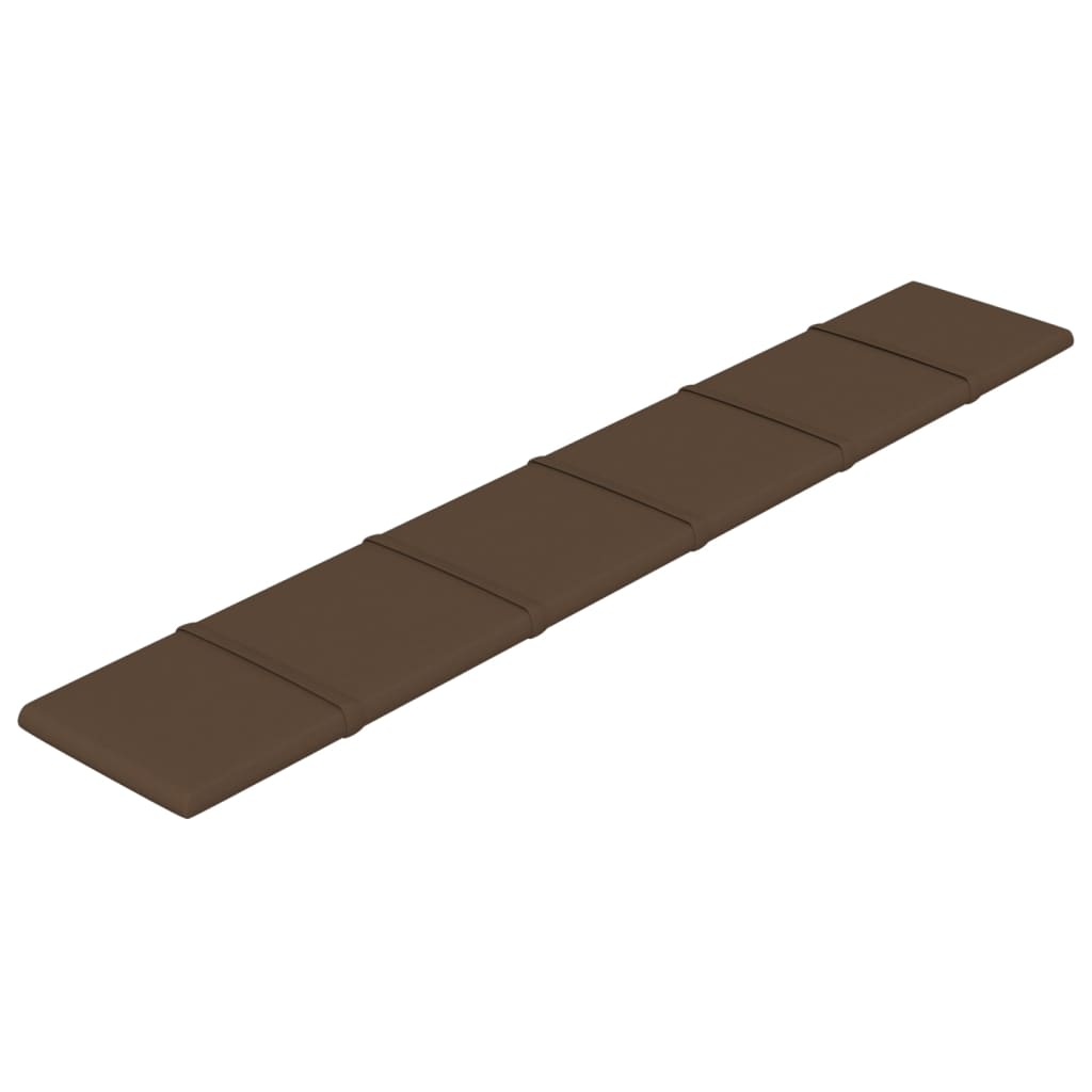 Panneaux muraux Vidaxl 12 ST 1,62 m² 90x15 cm Brown