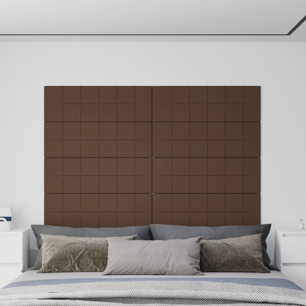 Panneaux muraux Vidaxl 12 ST 3,24 m² 90x30 cm Brown
