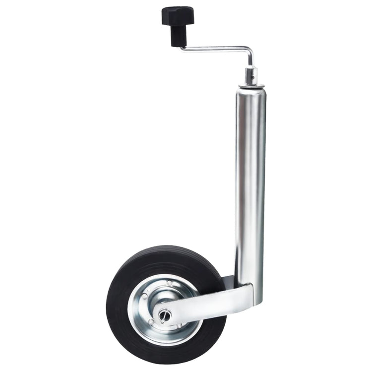 Vidaxl Roue à nez pour la remorque 48 mm en acier galvanisé