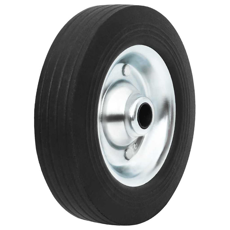 Roue vidaxl pour le volant Ø20x5 cm en caoutchouc solide et acier