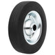 Roue vidaxl pour le volant Ø20x5 cm en caoutchouc solide et acier