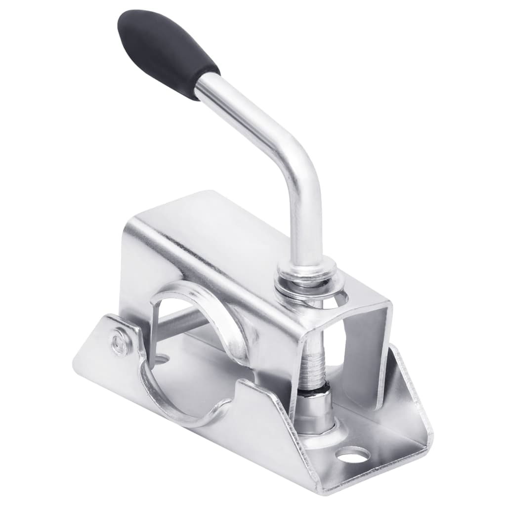 Croids de roue à nez vidaxl 2 pcs 13,5x6,5x14 cm en acier galvanisé