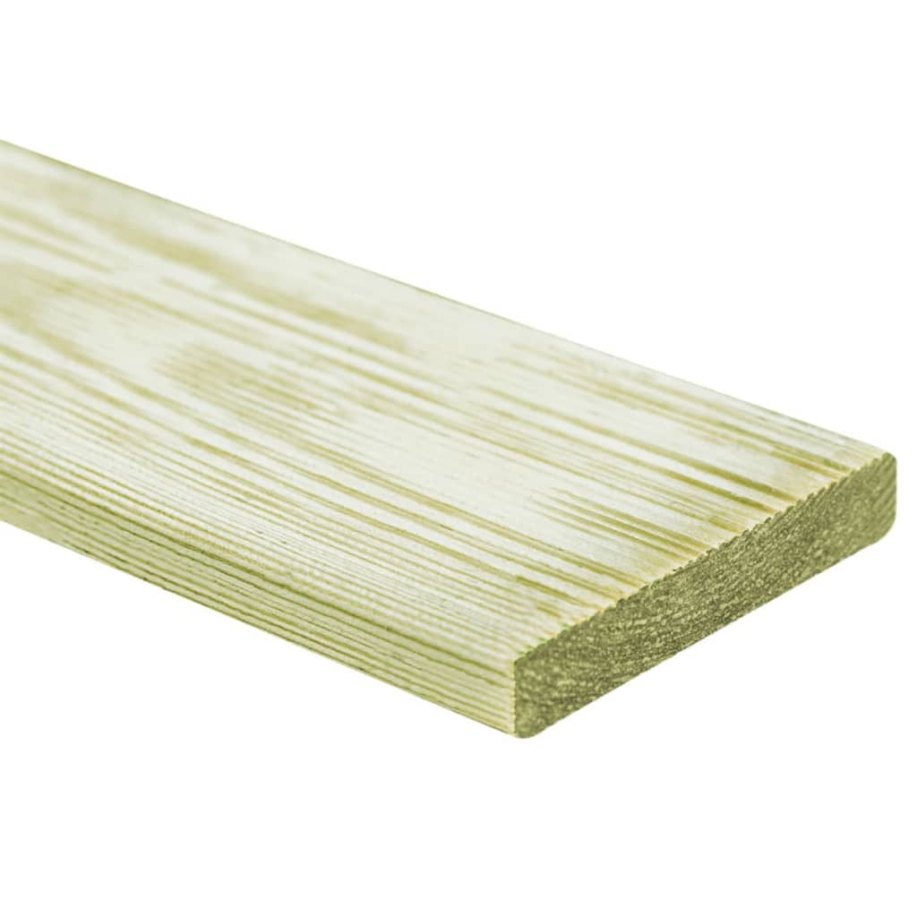 Planches de terra vidaxl 36 st 4,32 m² 1 m de pin solide