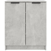 Armoire à chaussures Vidaxl 59x35x70 cm Betongrij en bois transformé - afbeelding 3