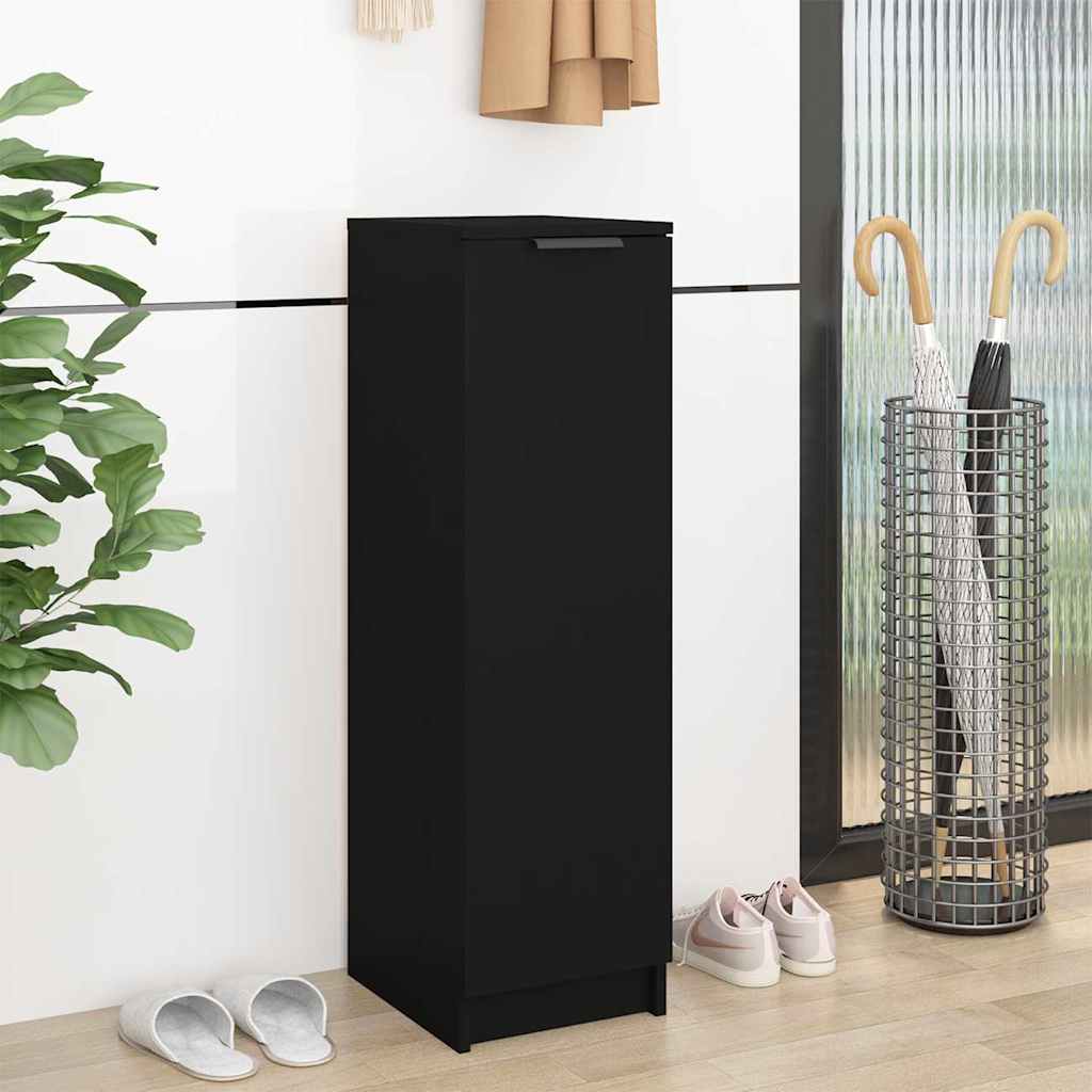 Armoire à chaussures Vidaxl 30x35x100 cm Bois de bois de propriété