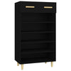 Armoire à chaussures Vidaxl 60x35x105 cm Bois de bois de propriété