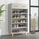 Armoire à chaussures Vidaxl 60x35x105 cm Prix en béton en bois édité