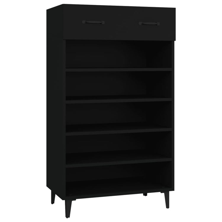 Armoire à chaussures Vidaxl 60x35x105 cm Bois de bois de propriété