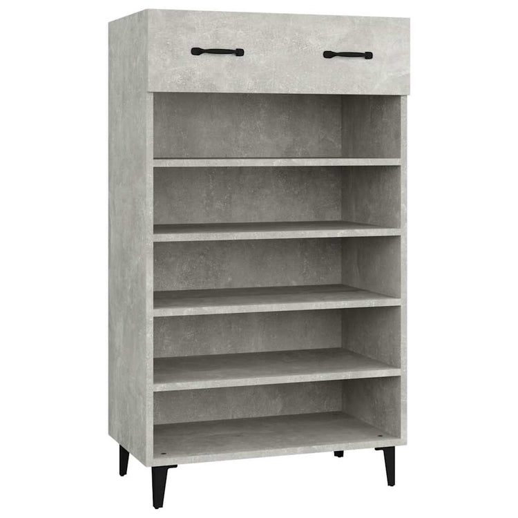 Armoire à chaussures Vidaxl 60x35x105 cm Prix en béton en bois édité