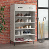 Armoire à chaussures Vidaxl 60x35x105 cm Prix en béton en bois édité