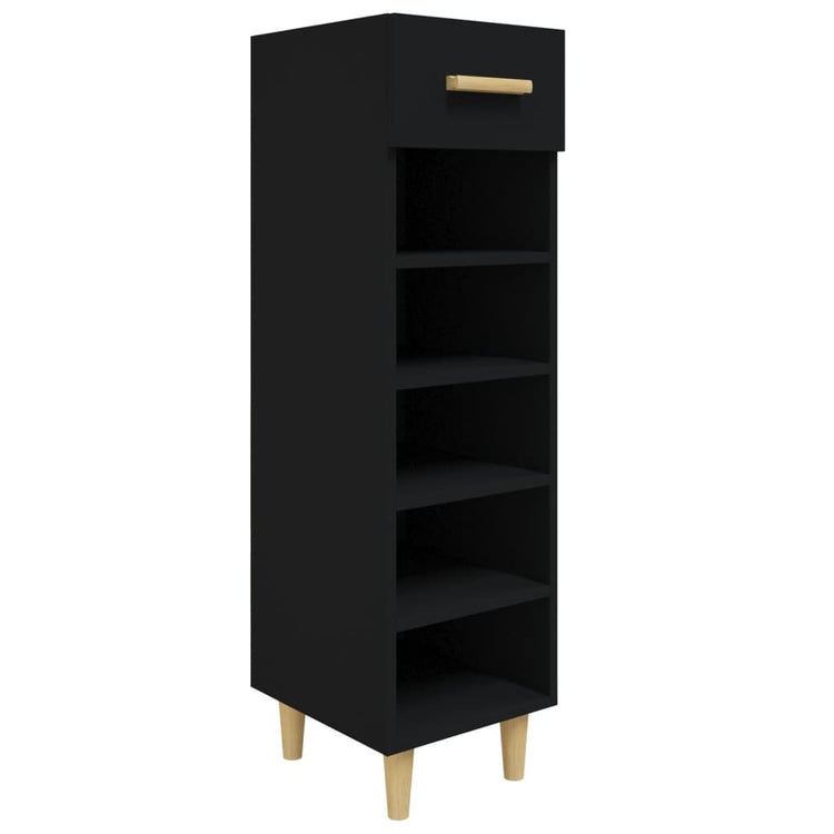 Armoire à chaussures Vidaxl 30x35x105 cm Bois de bois de propriété
